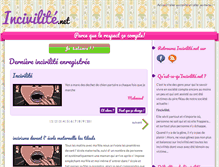 Tablet Screenshot of incivilite.net